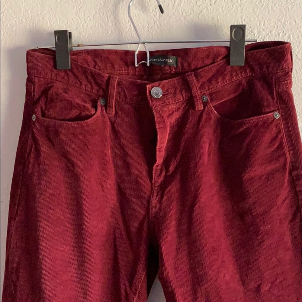 Corduroy Maroon pants